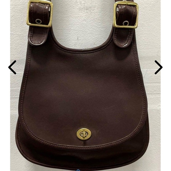 Coach brown vintage saddle bag - Picture 5 of 10